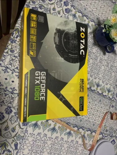 GTX 1080 AMP EXTREME EDITION ZOTAC 8GB GDDR5X 256BITS