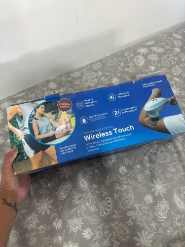 MASSAGEADOR PORTÁTIL WIRELESS TOUCH