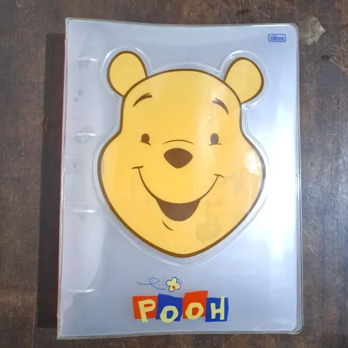 Fichário Ursinho Pooh Anos 90