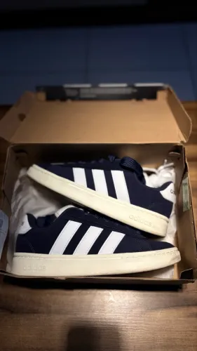 Adidas grand court alpha azul marinho tamanho 39