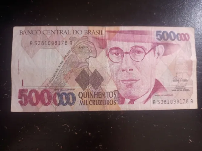Cédula de 500000 Cruzeiros