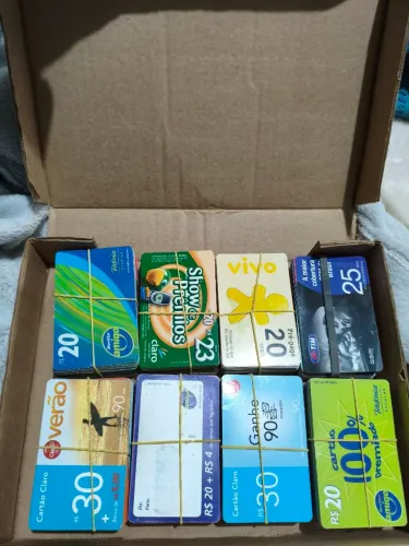 Combo cartões colecionáveis