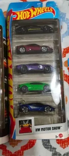 Pack Motor show Hot Wheels 
