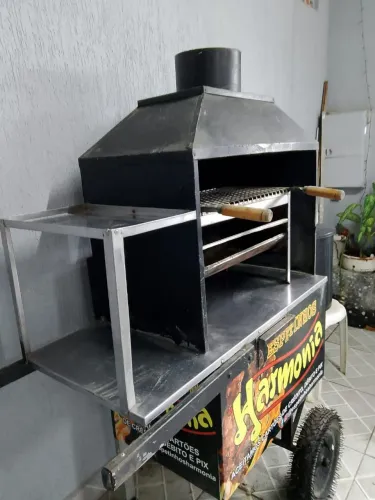 Carrinho de churrasco 