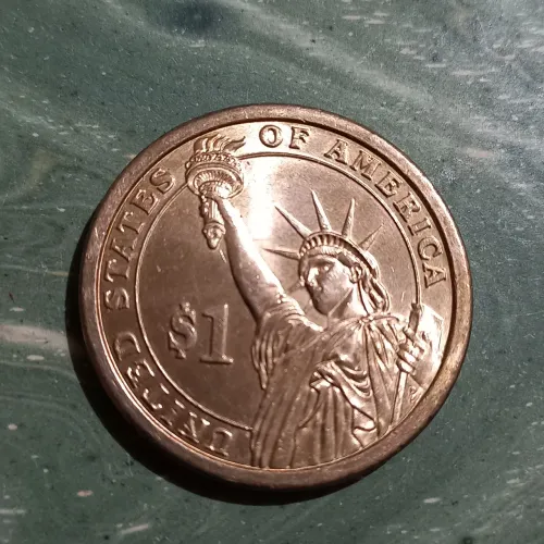 Moéda 1 Dólar - Andrew Jackson - 2008 "P"
