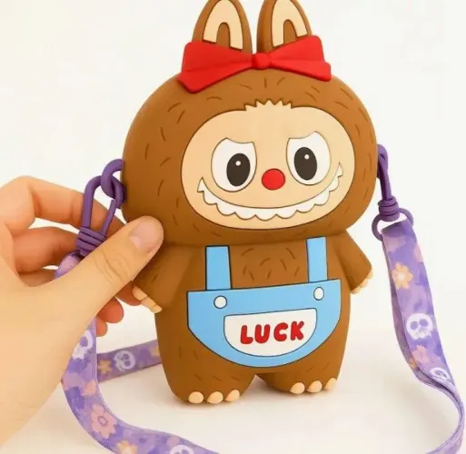Bolsa labubu infantil Menina bichinho