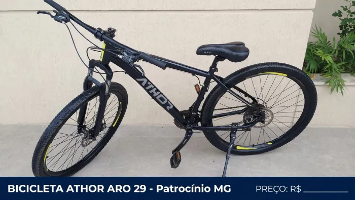 Bike aro 39 athor toda revisada pronta pra andar