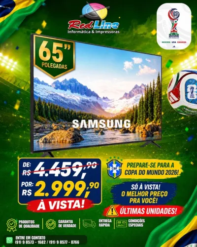 Tv de 65 polegadas
