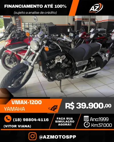 V-MAX-1200/ YAMAHA / 1999 / 37.000km/ AZMOTOS
