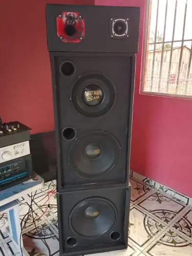 Caixa de Som torre completa