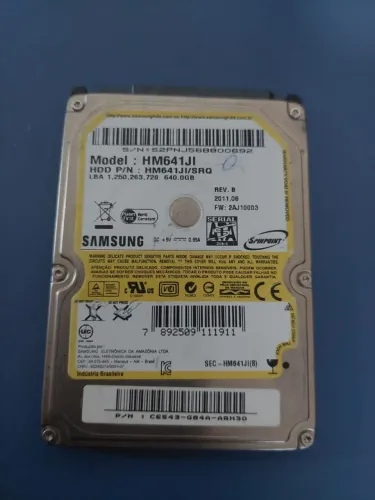 HD SAMSUNG 640 TB PARA LAPTOP