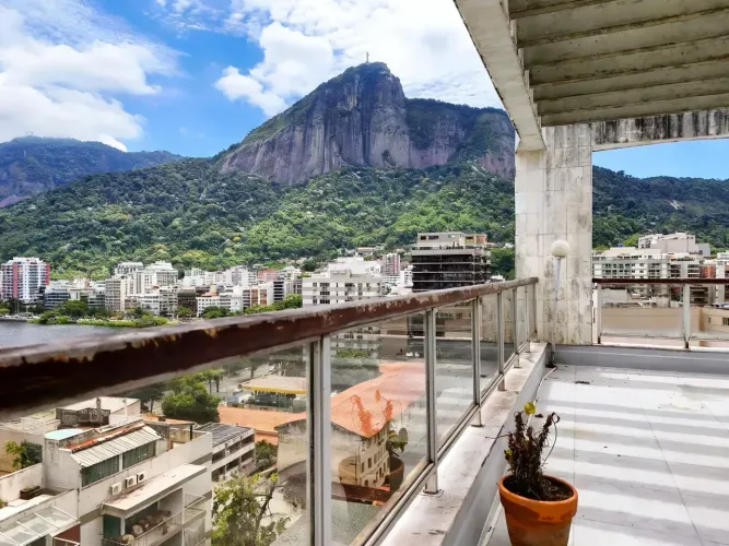 Cobertura Linear à Venda | Vista Cristo Redentor e Lagoa Rodrigo de Freitas