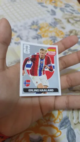 Figurinha legend extra erling Haaland prata
