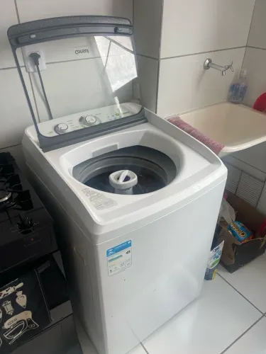 Máquina de lavar e pré seco consul 12 litros