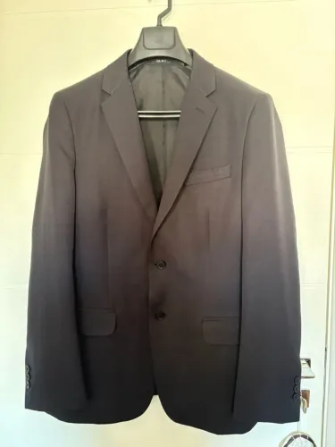 Terno preto slim Tevah tamanho 48