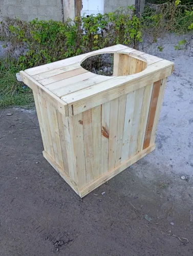 Móveis de madeira de pallets