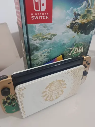 Nintendo switch o led edição zelda