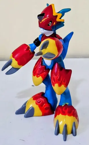 Boneco do digimon adventure 02 - Flamedramon