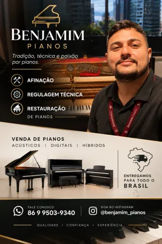Venda e Afinação de Pianos