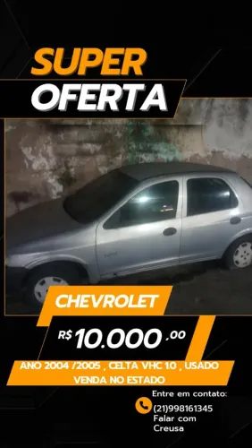 Chevrolet Celta Life 1.0 MPFI VHC 8V 5P 2005