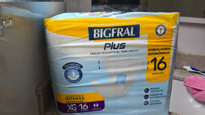 FRALDA GERIÁTRICA ADULTO BIGFRAL PLUS XG