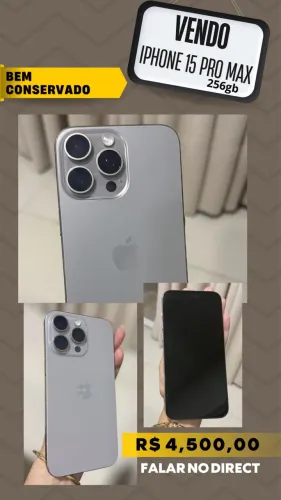 IPHONE 15 PRO MAX 256