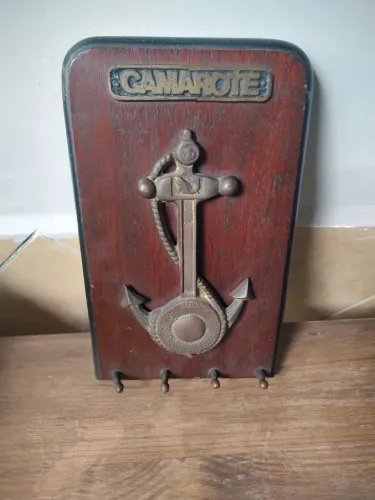 Porta chaves decorativo âncora
