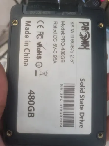 SSD SATA 480GB