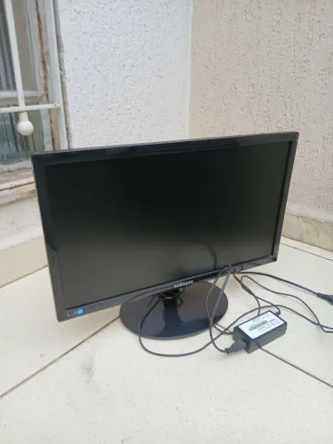 Monitor Samsung LCD com Base e Fonte Original ? Funcionando