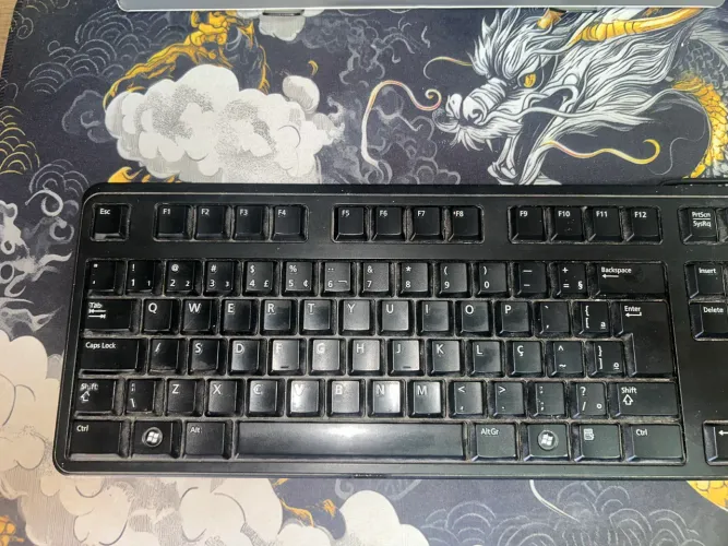 Teclado de escritório Dell 