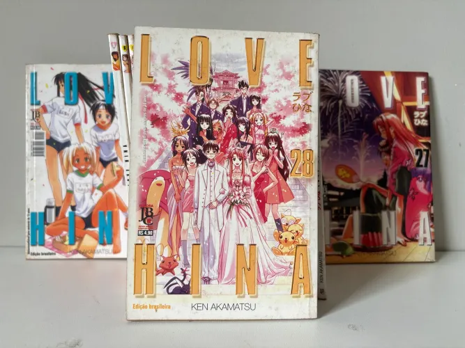 Manga Love Hina primeira versão JBC - 2 a 28