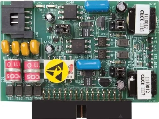 PLACA 2 TRONCOS ANALOGICOS IMPACTA 16/68