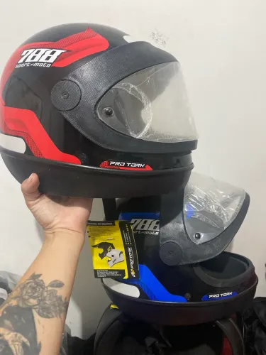 CAPACETE PROTORK - NOVO