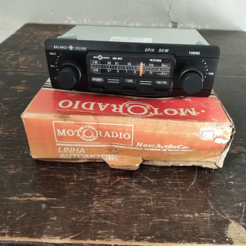 Motoradio spix ARS M22 novo sem uso foi estalado bluetooth