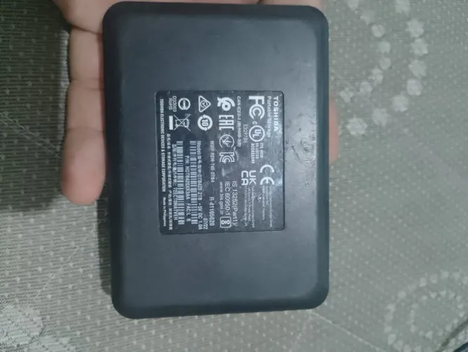 Vendo HD externo 2tb toshiba
