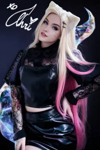 Cosplay Ahri The Baddest