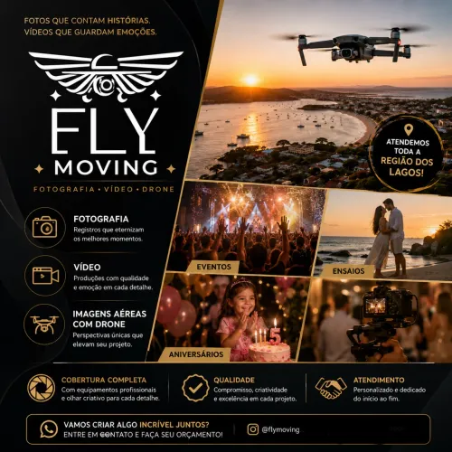Imagens Com Drone - Fotografia para Eventos e Ensaios