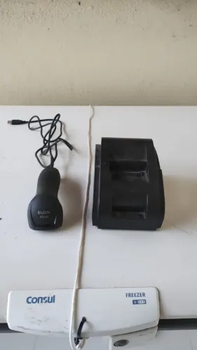 impressora thermal e leitor de código de barras
