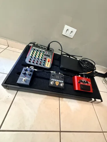 Pedalboard 70x40 Top com Bag Luxo