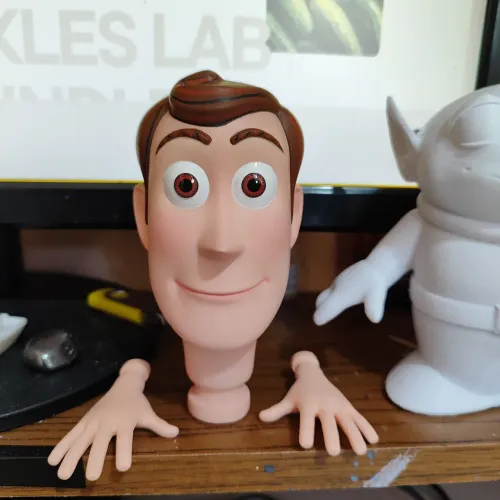 TOY STORY -WOODY KIT ( mãos e cabeça)