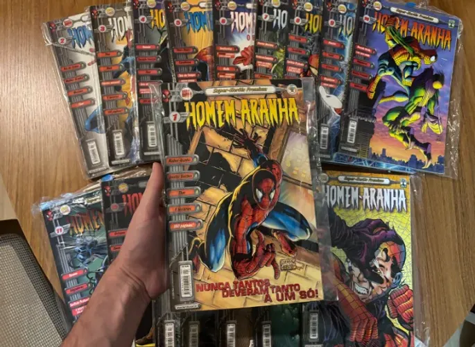 HOMEM-ARANHA PREMIUM ABRIL - COLEÇÃO COMPLETA
