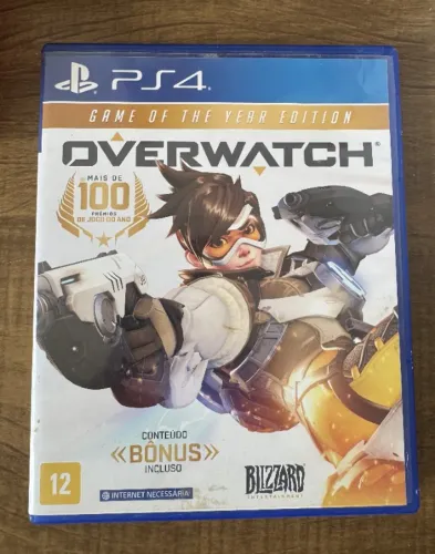 Overwatch Mídia Física goty Jogo PS4 e PS5 Playstation 4 e 5
