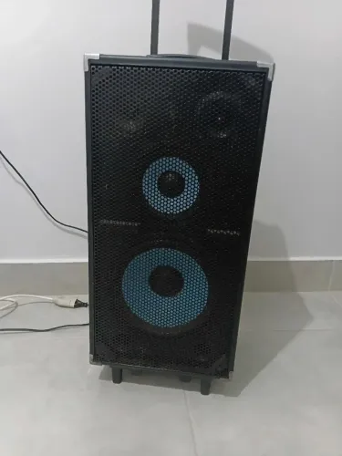 Caixa amplificadora lenoxx  multiuso com bluetooth incluso