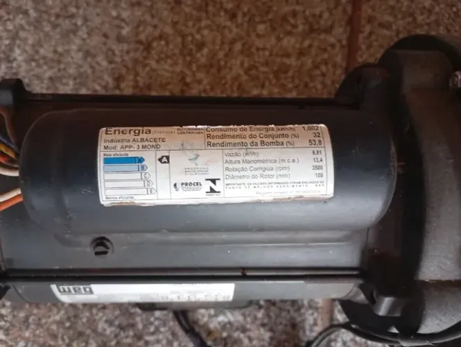 Bomba d'água elétrica pra Piscina albacete 1,5 cv