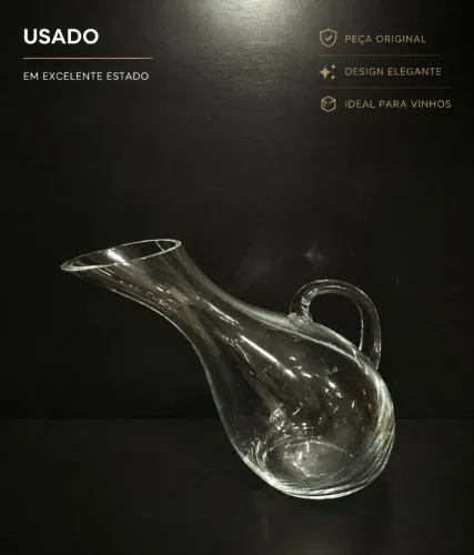 Decanter 1L Para Vinho Com Brinde