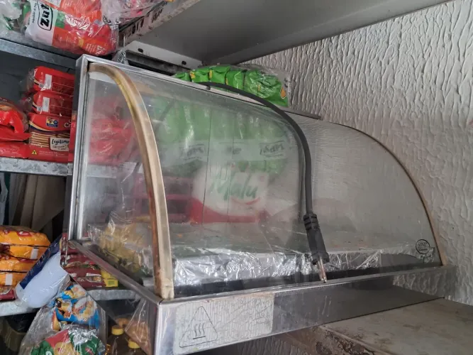 ESTUFA DE SALGADOS ESQUENTA SEMINOVA FUNCIONANDO PERFEITAMENTE 