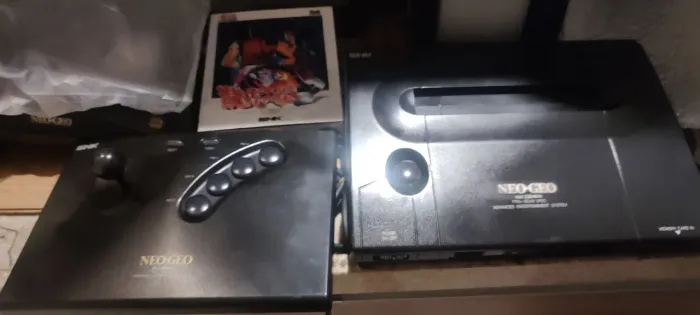 Neo geo AES completo com jogo 