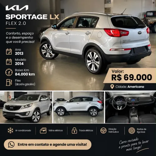 Kia Motors Sportage LX 2.0 16v/ 2.0 16V Flex Aut. 2014