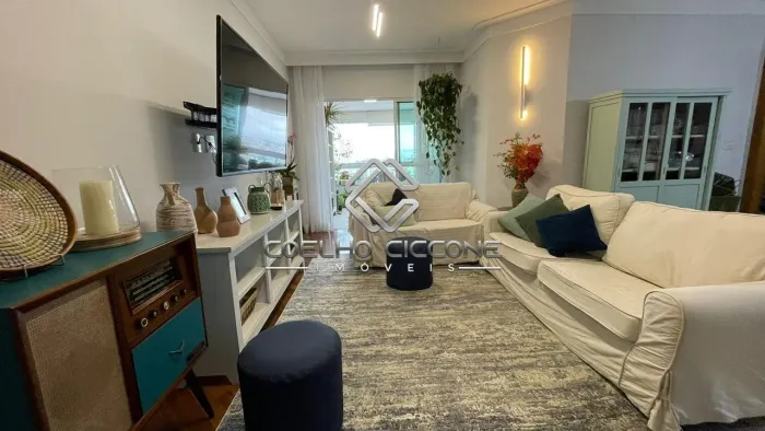 Apartamento com 3 dormitórios, 2 suítes, 4 banheiros ao total à Venda, 130m² por R$1.398.0