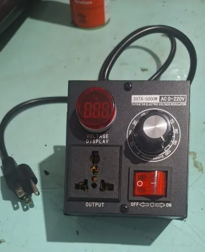 Regulador de tensão 5000w de 0 à 220v